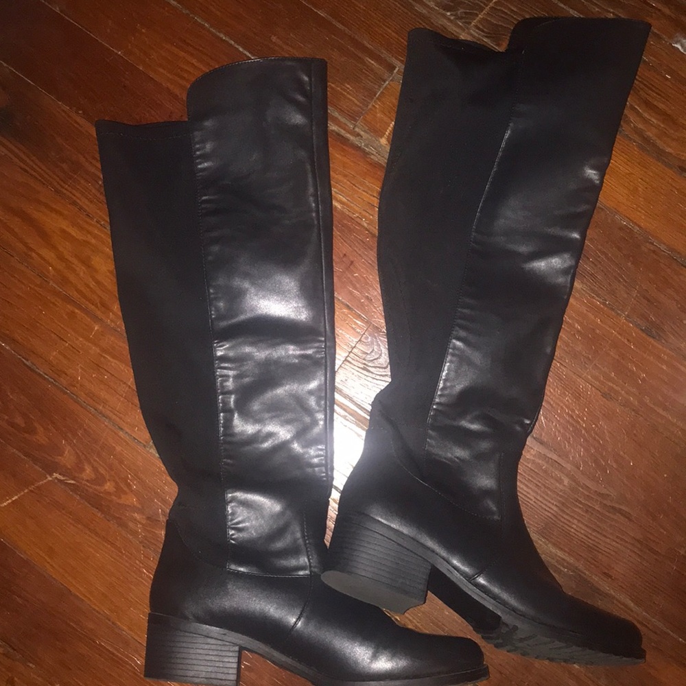 Black Thigh/Knee High boots